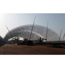 High Volume Space Frame Cement Plant Steel Structure Bulk Coal Storage Shed Bin